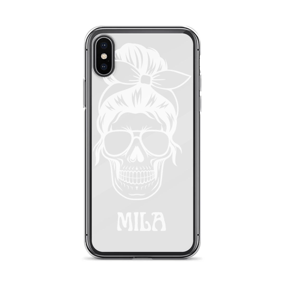 Personalized MILA Skull Phone Case