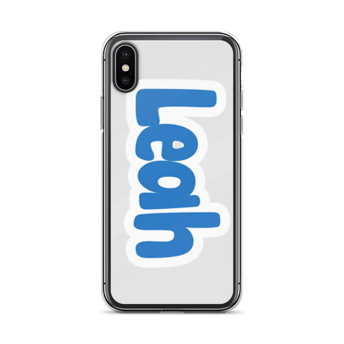 Personalized LEAH Clear Phone Case