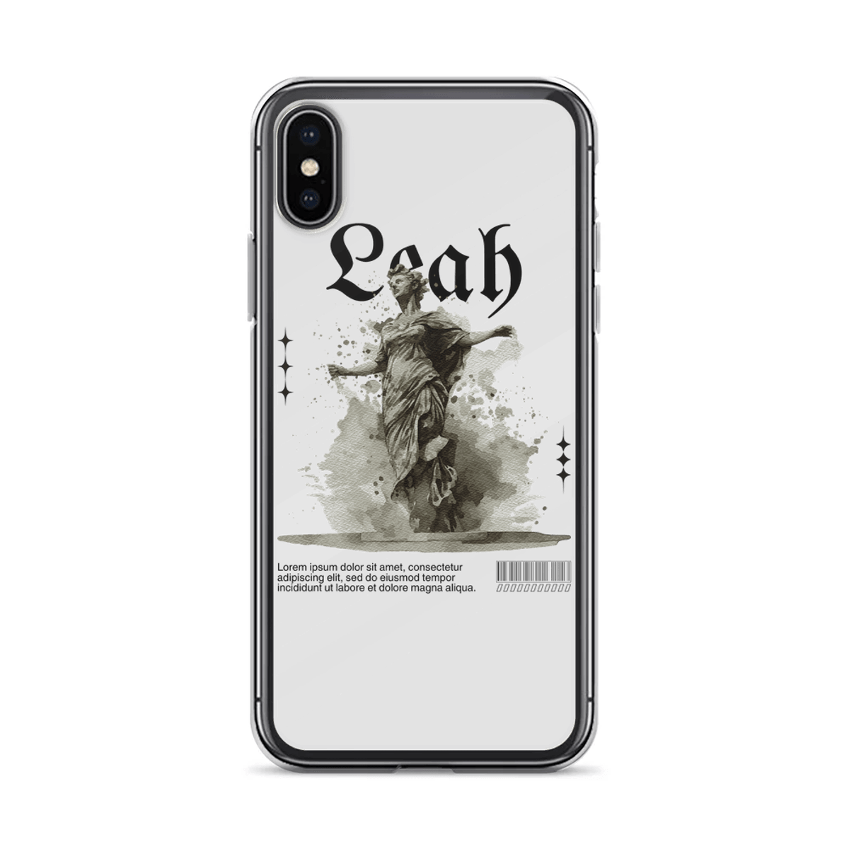 Personalized LEAH Classical Statue Phone Case