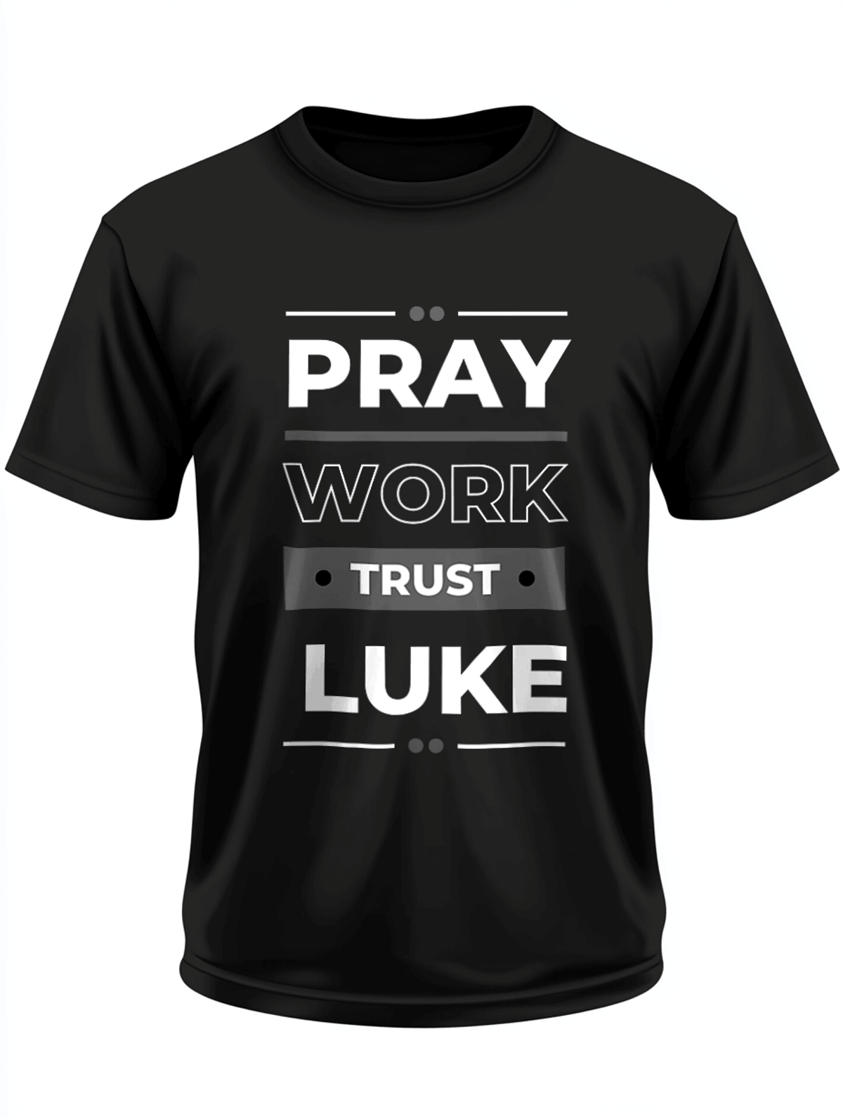 Personalized LUKE Motivational T-Shirt