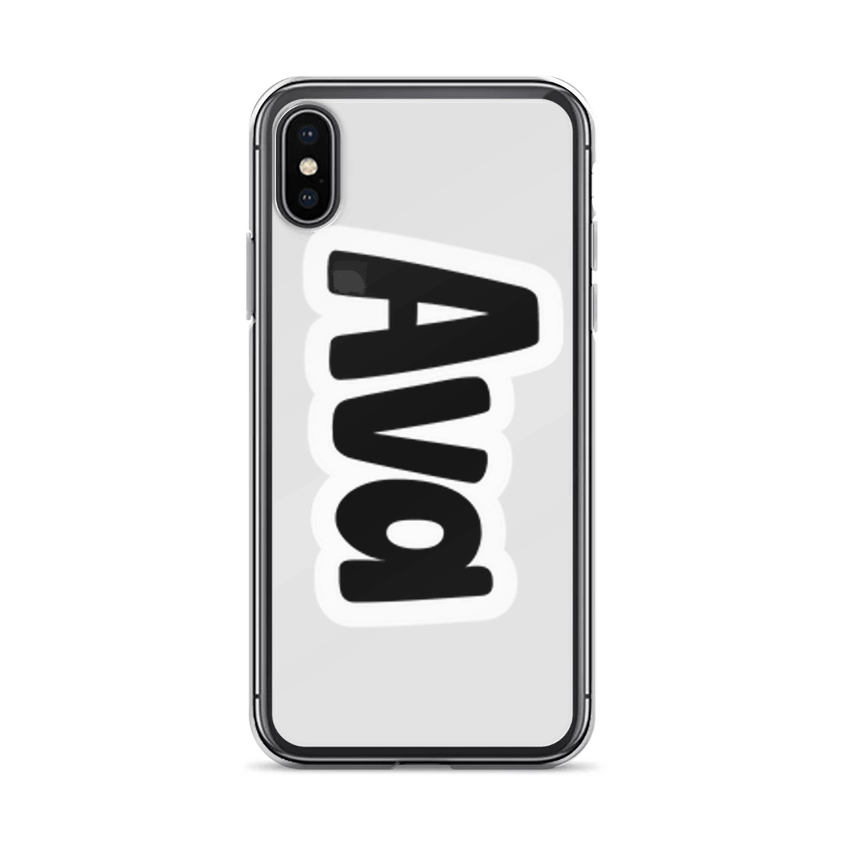 Personalized AVA Clear Phone Case