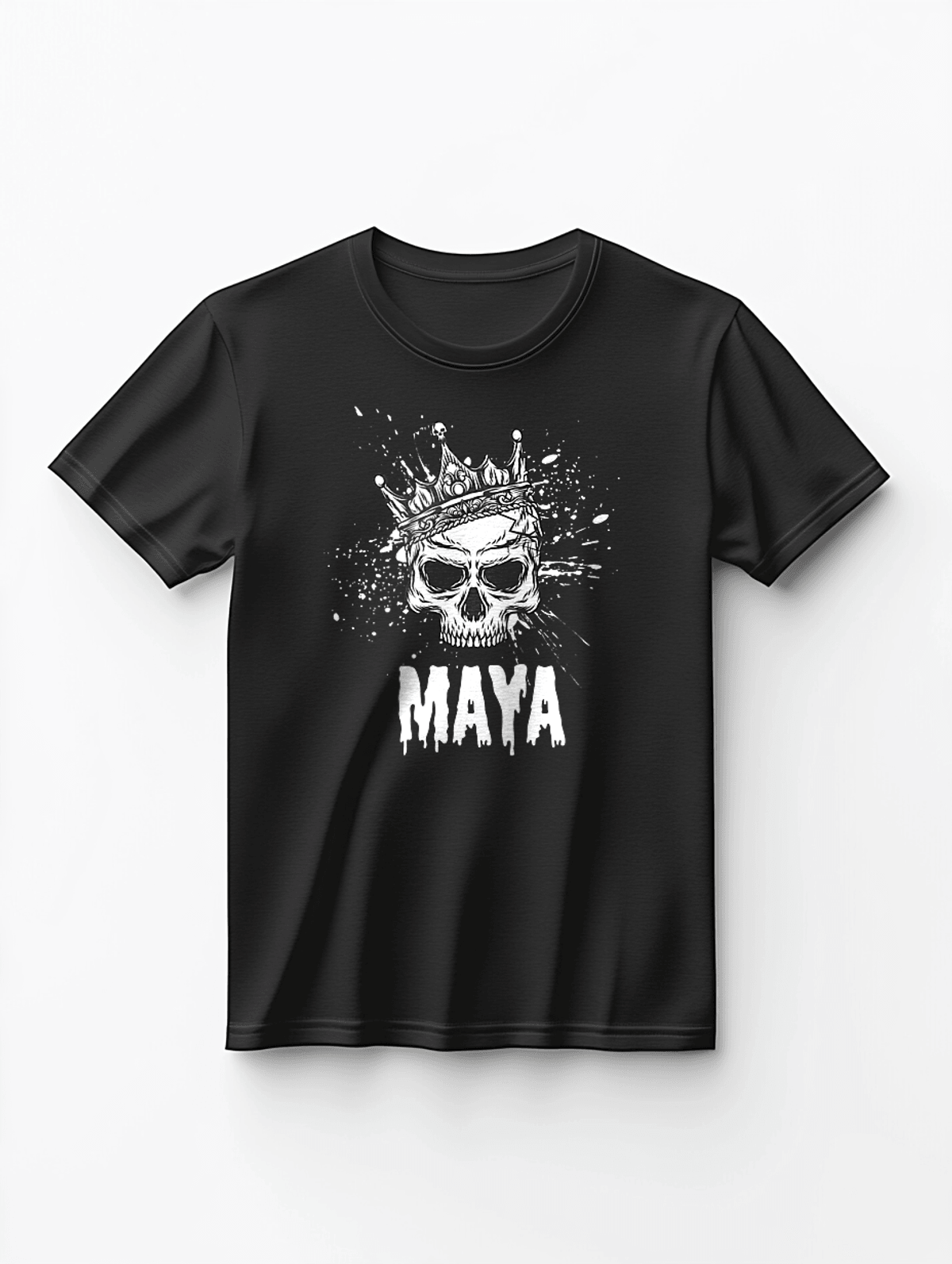 Personalized MAYA Skull T-shirt