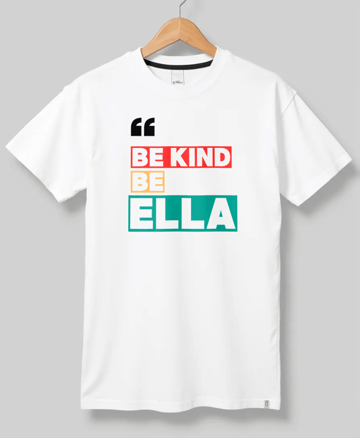 Personalized ELLA Be Kind T-Shirt