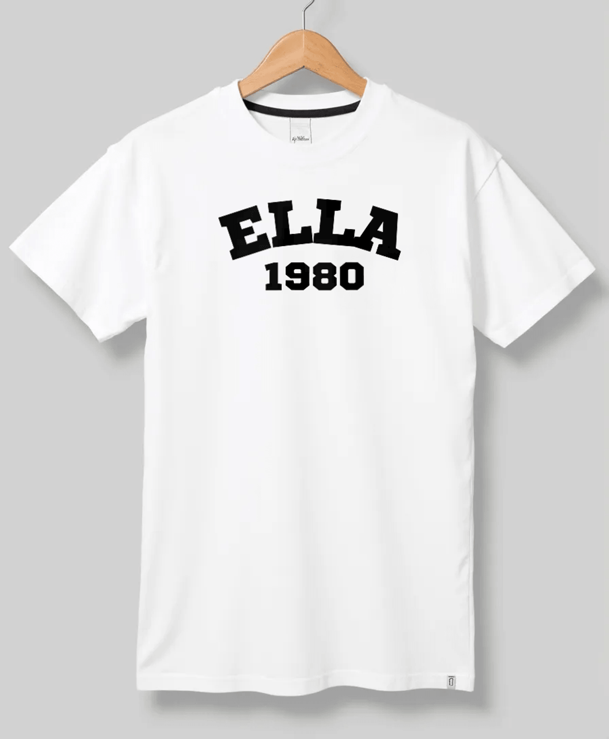 Personalized ELLA Collegiate T-Shirt