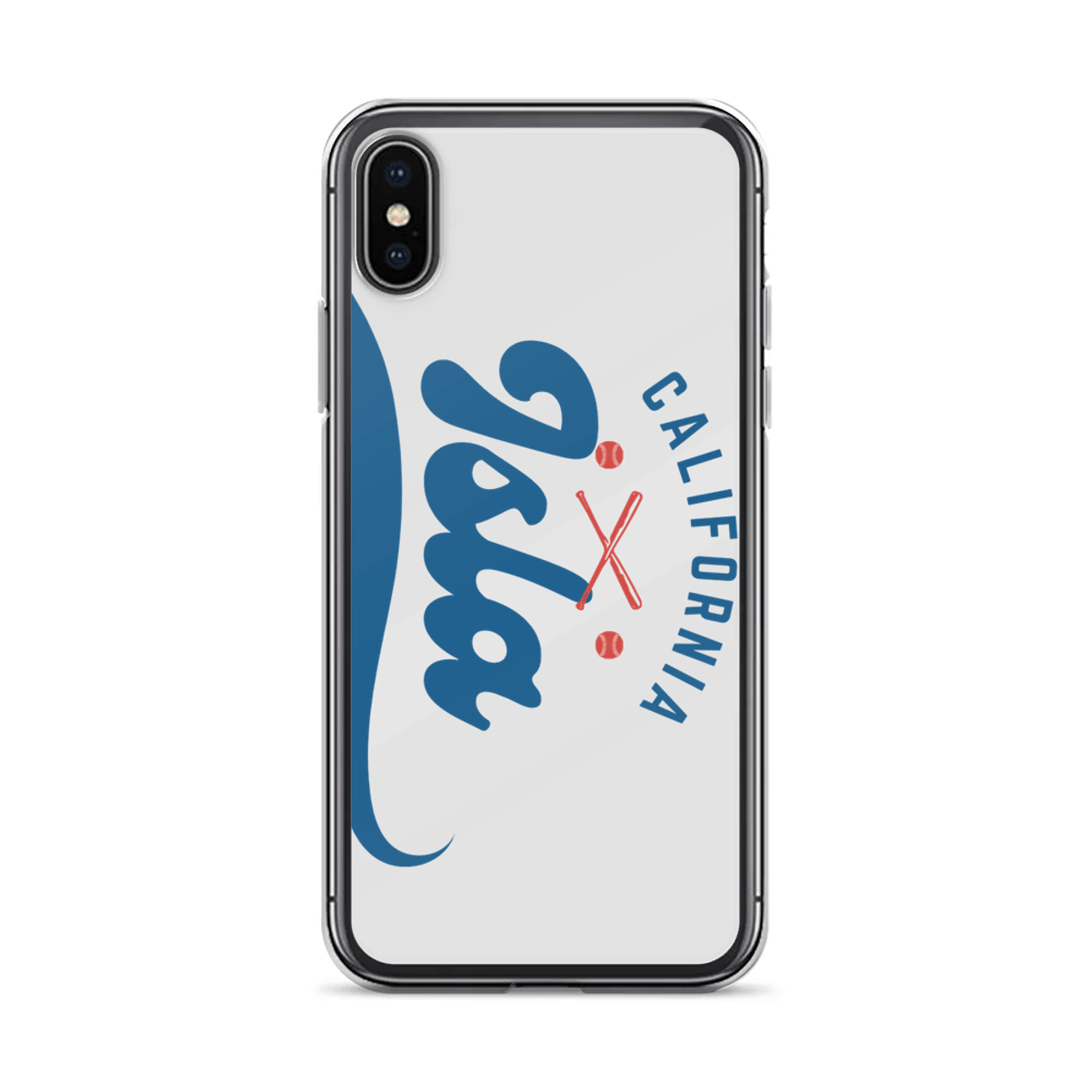Personalized ISLA Phone Case with California Baseball Design