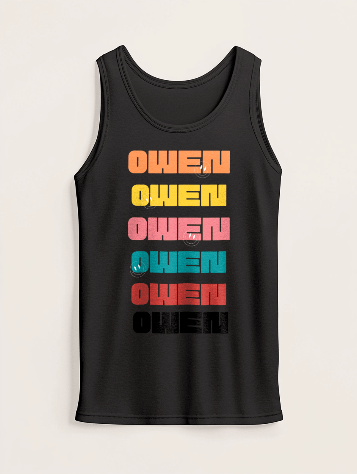 Personalized OWEN Vibrant Tank Top