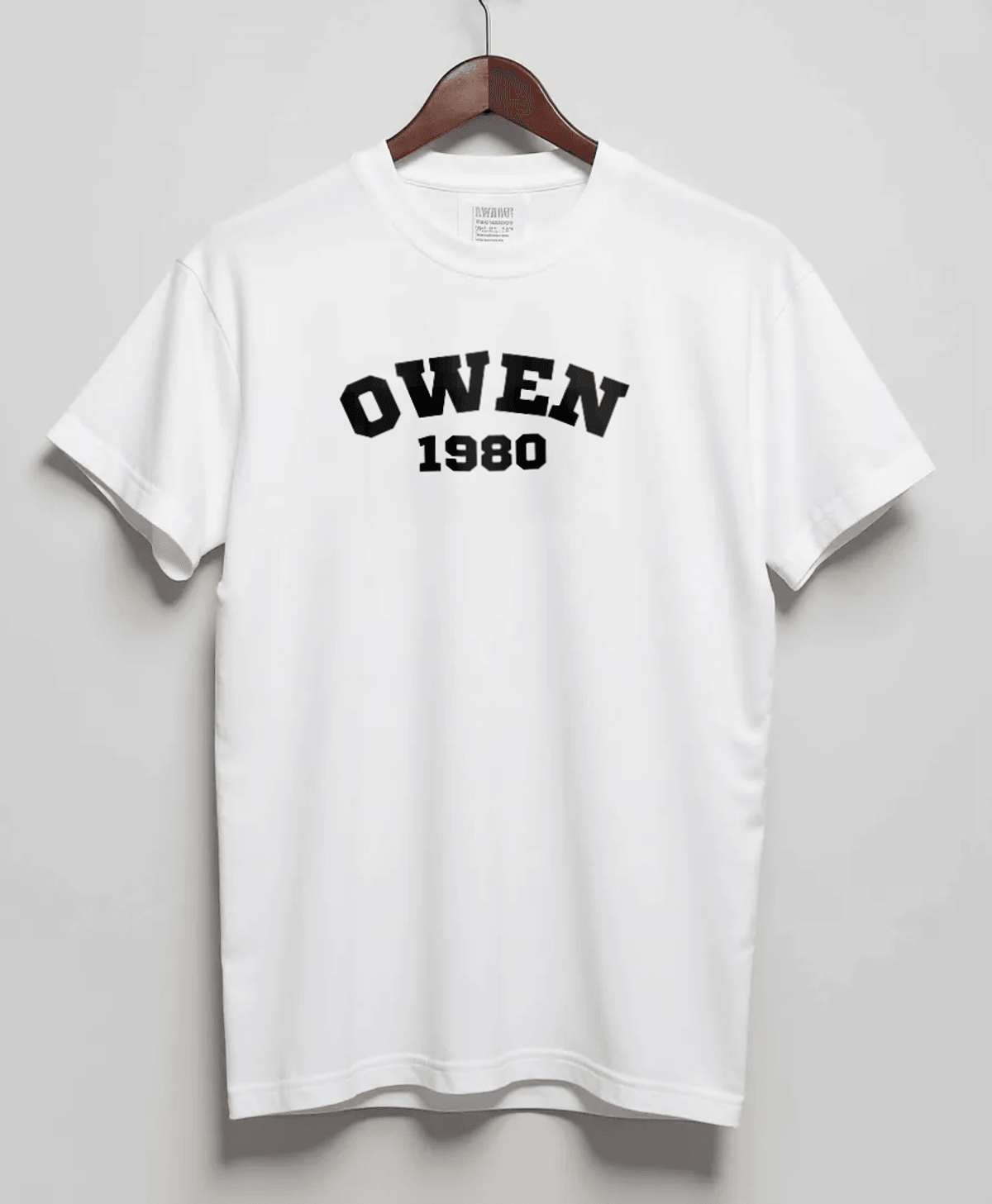 Personalized OWEN Varsity T-Shirt