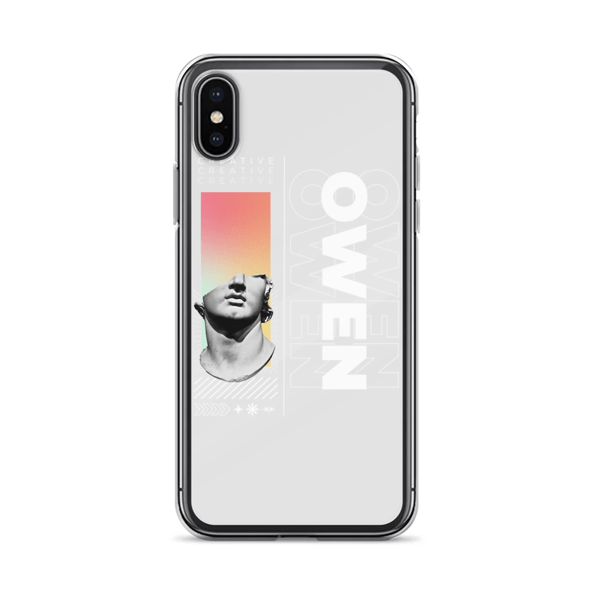 Personalized OWEN Clear Phone Case