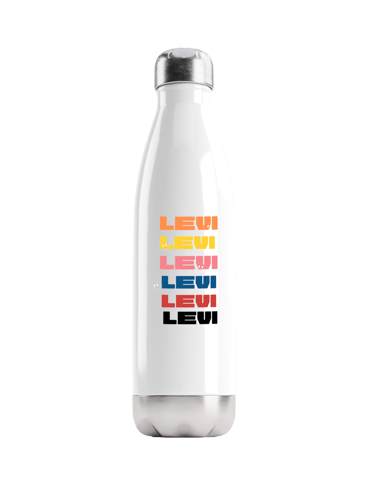 Personalized LEVI Water Bottle