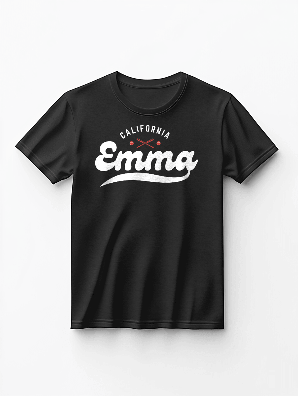 Personalized EMMA California Style T-Shirt