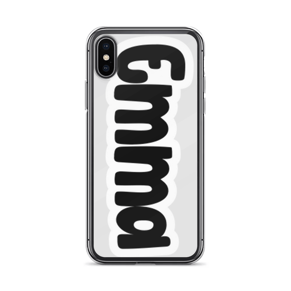 Personalized EMMA Clear Phone Case