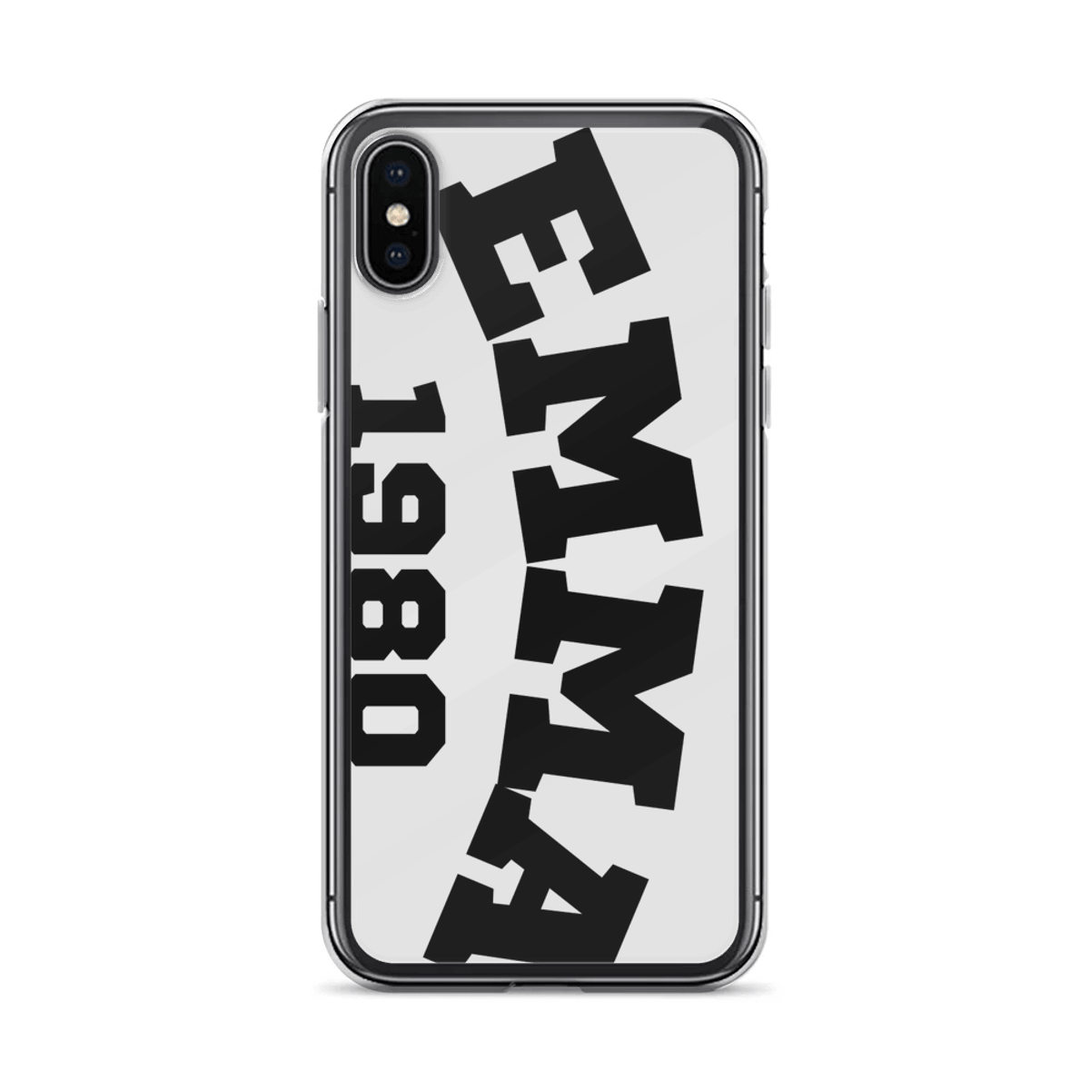 Personalized EMMA Clear Phone Case
