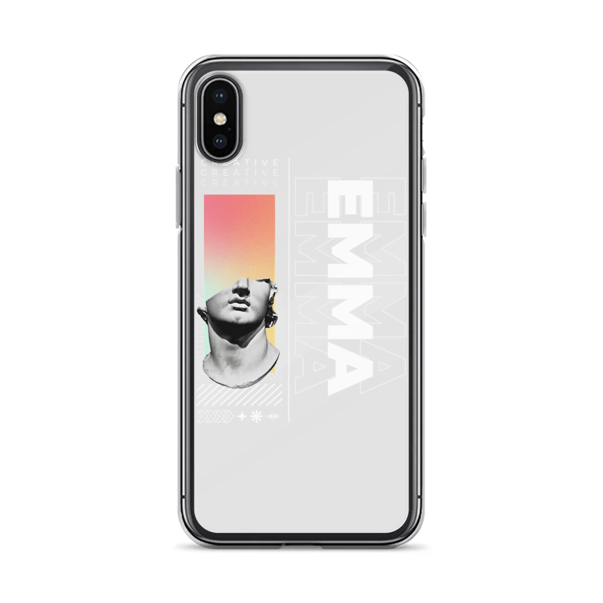Personalized EMMA Clear Phone Case