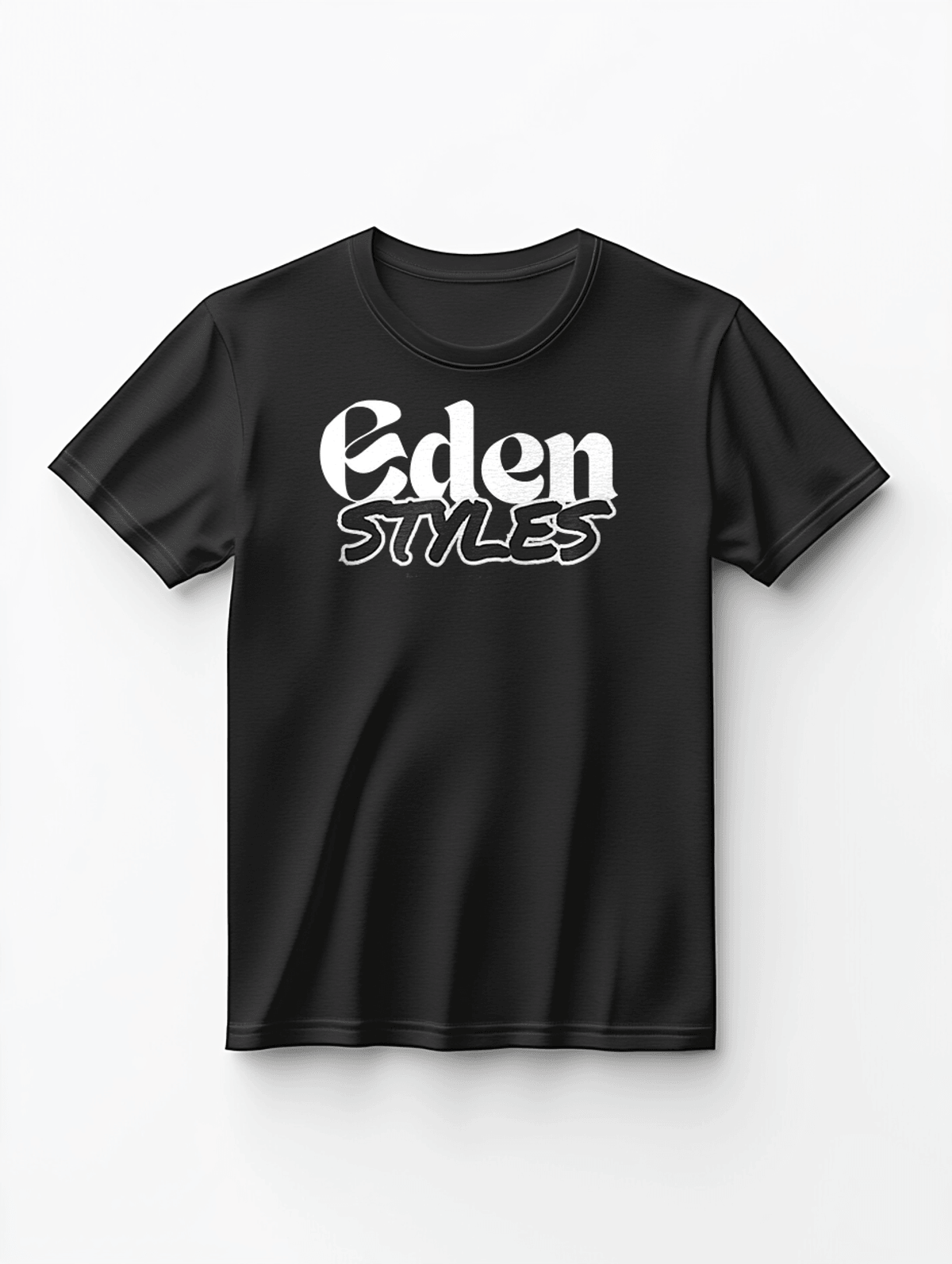 Personalized EDEN T-Shirt in Black and White