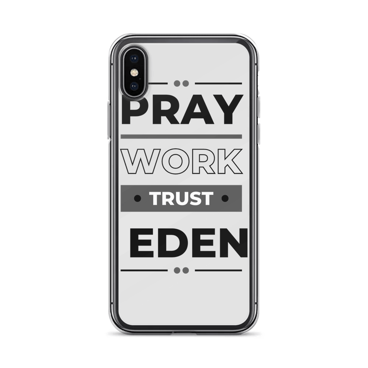 Personalized EDEN Phone Case with Bold Typography