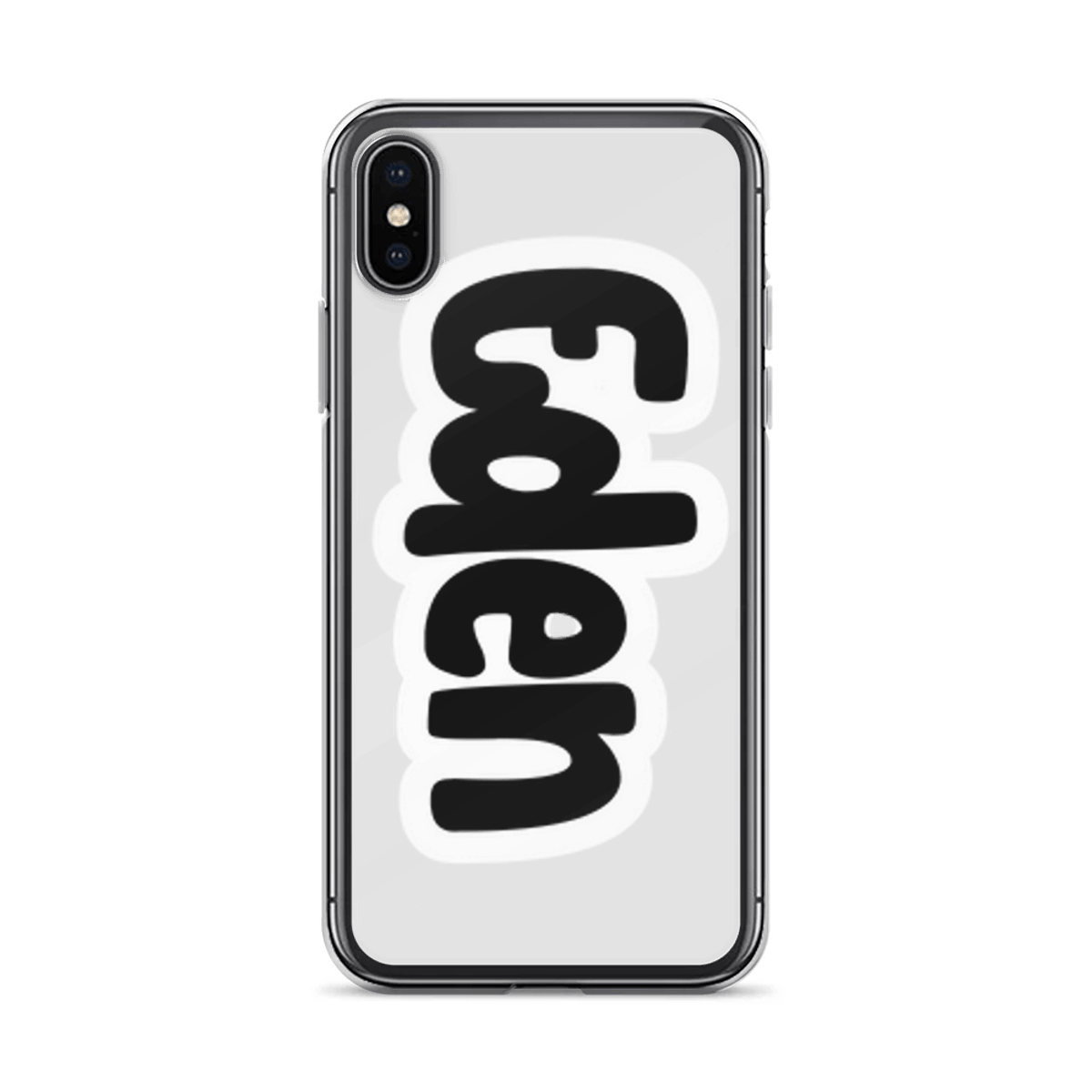 Personalized EDEN Clear Phone Case