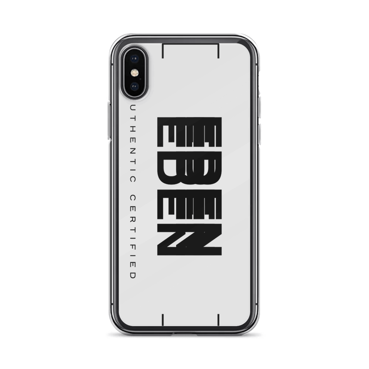 Personalized EDEN Clear Phone Case with Modern Design