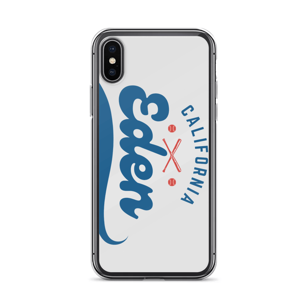 Personalized EDEN Phone Case with California Baseball Design