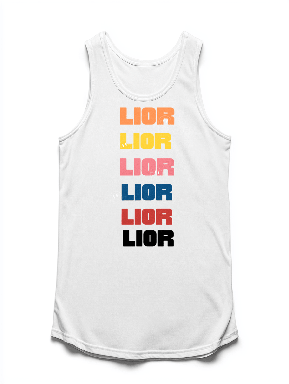 Personalized LIOR Retro-Inspired Tank Top