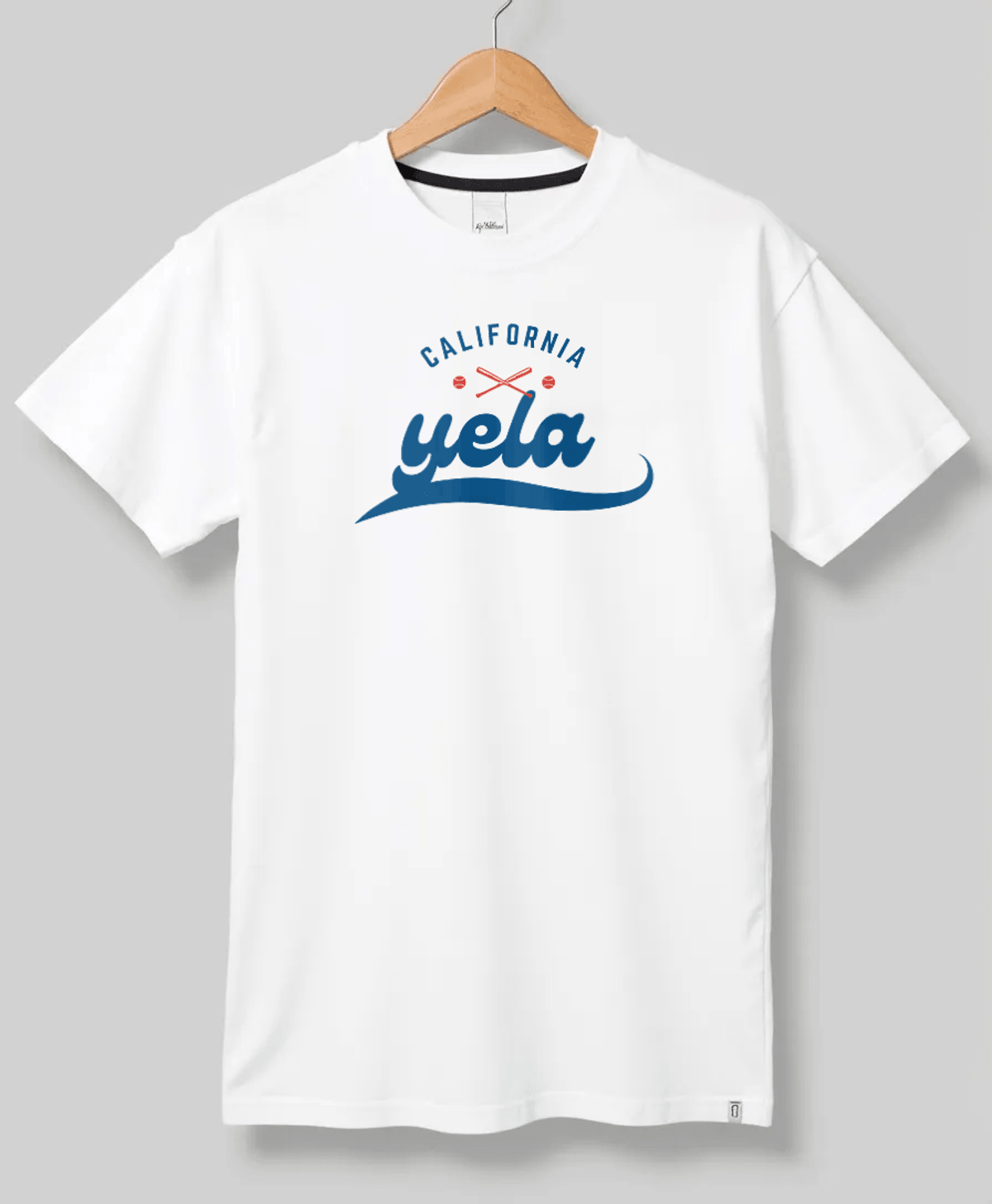 Unique Personalized "California YELA" Stylish White T-Shirt