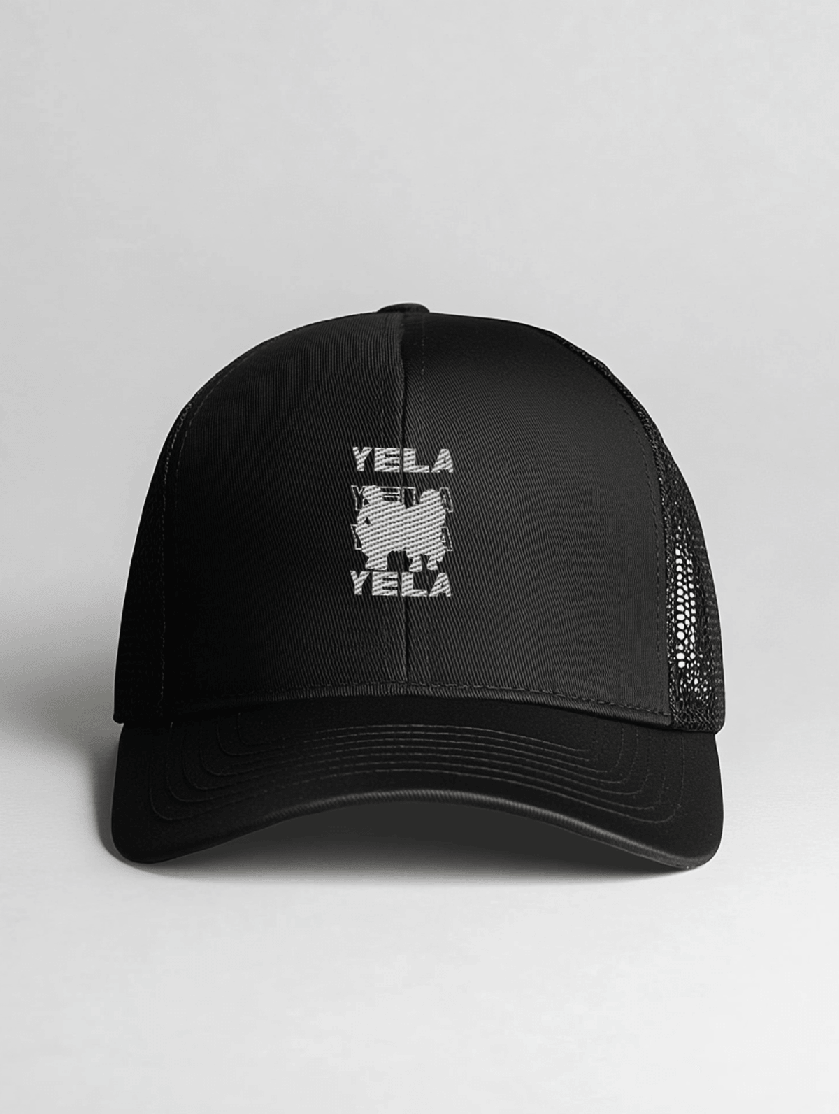 Stylish YELA Cap with Unique Animated Figures Design