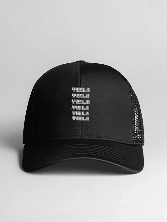 Stylish Personalized YELA Cap - Modern Rainbow Design