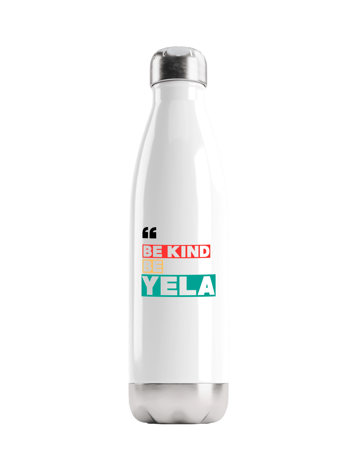 YELA's Sleek Stainless Steel Water Bottle