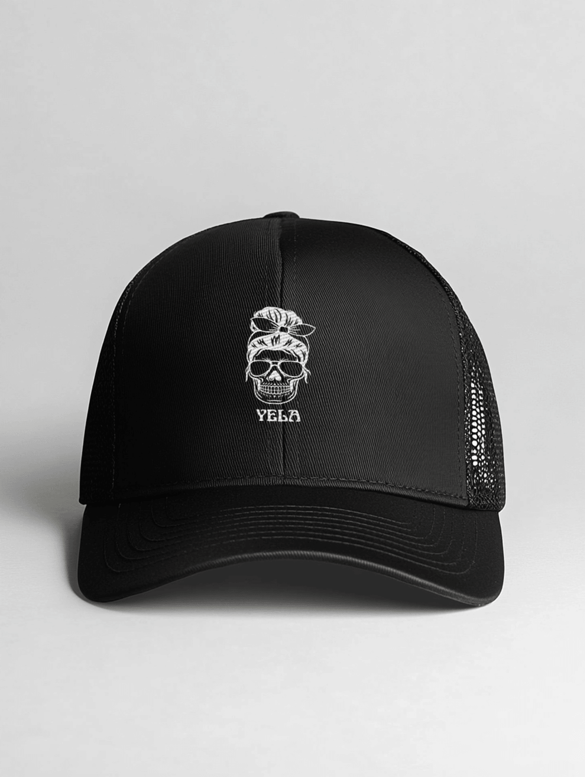 YELA Trucker Hat - PRAY, WORK, TRUST