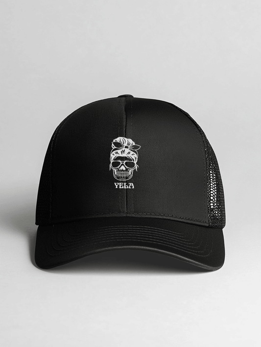 YELA Trucker Hat - PRAY, WORK, TRUST