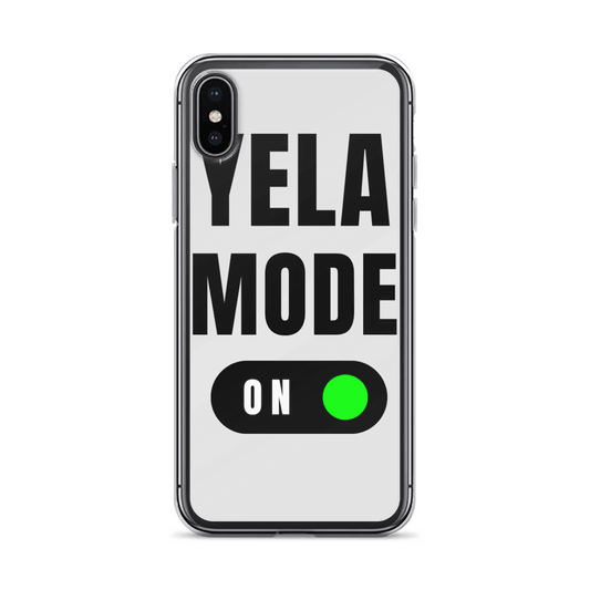 YELA Personalized Phone Case with 'MODE ON' Design