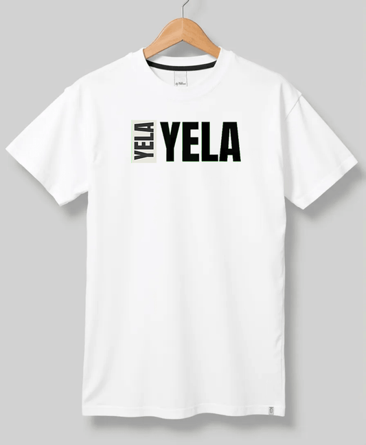 Unique YELA Glitch-Style T-Shirt - Personalized Comfort & Style