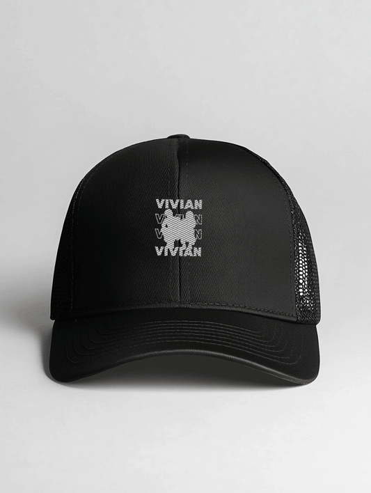 VIVIAN's Custom Floral Monogram Hat