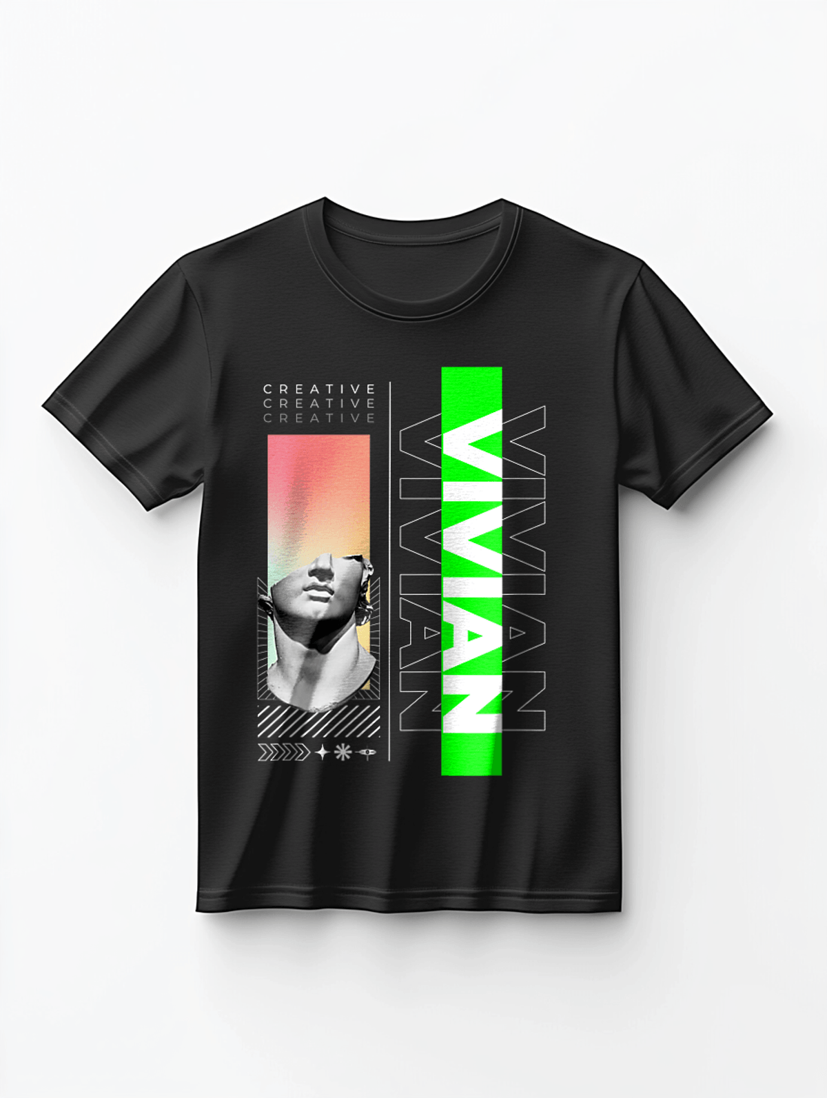 VIVIAN Personalized T-Shirt - Bold, Modern Design