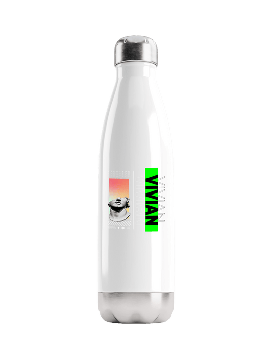 VIVIAN Personalized Water Bottle - Chic Design