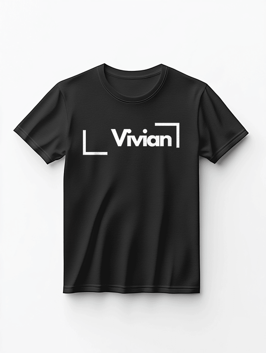 VIVIAN Personalized T-Shirt with Geometric Frames