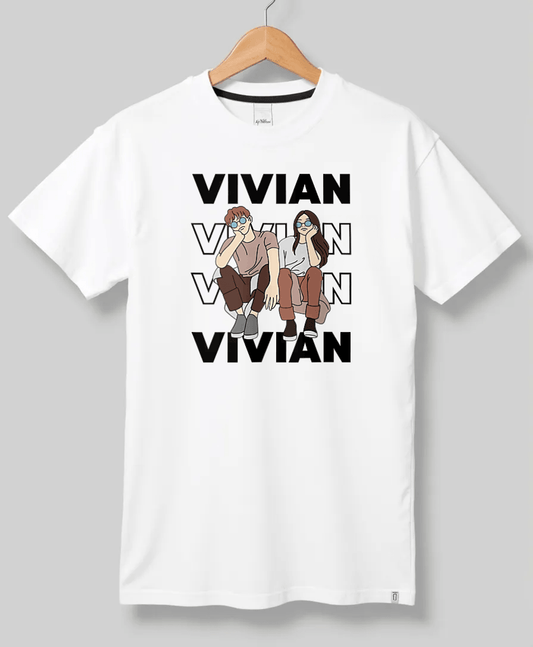 VIVIAN's Personalized T-Shirt | Trendy Illustration