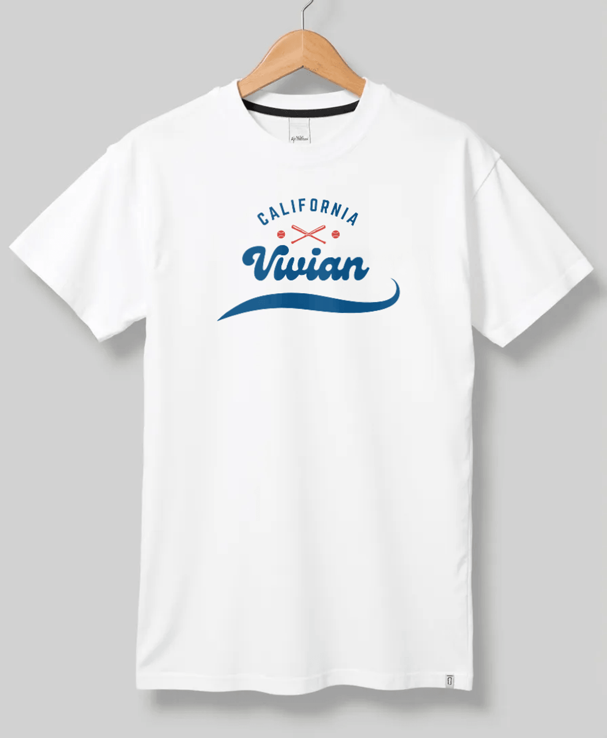 VIVIAN California-Inspired Personalized T-Shirt