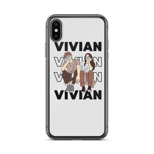 VIVIAN Personalized Phone Case - Chic Art Design