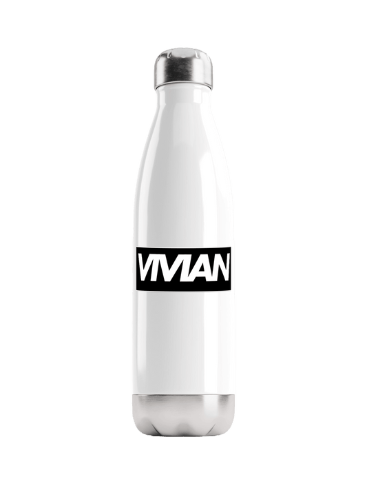 VIVIAN Personalized Water Bottle - Chic Design