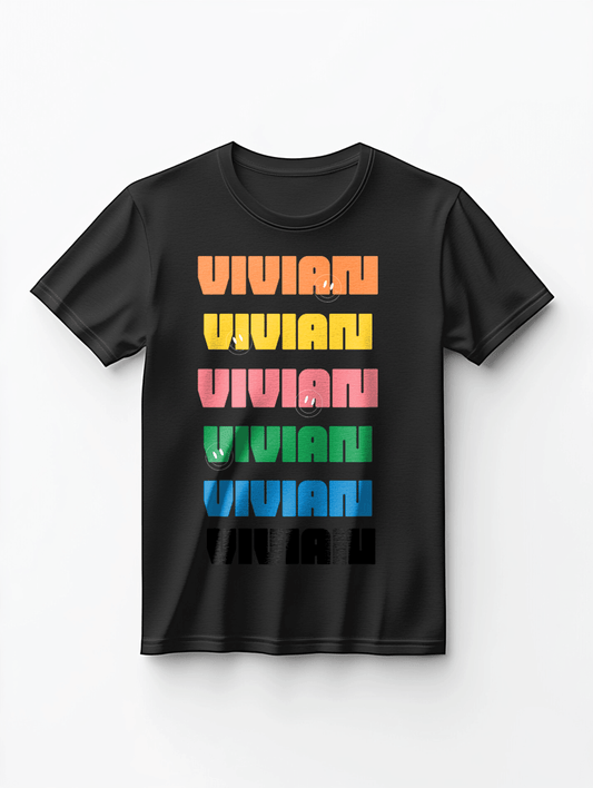 VIVIAN Vibrant Personalized T-Shirt