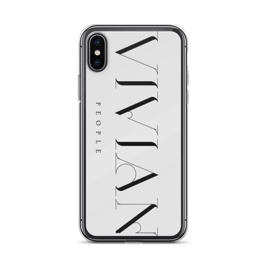 VIVIAN Sleek Black/Green Phone Case