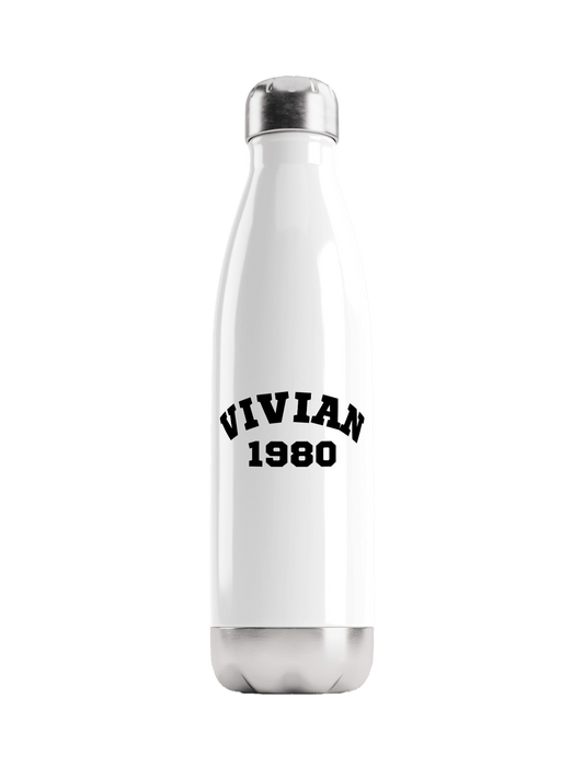 VIVIAN Personalized, Stylish Water Bottle