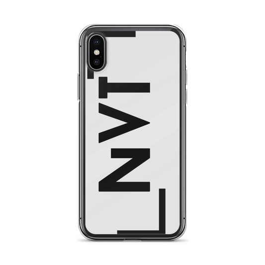 IAN Phone Case with Modern Diagonal Stripe Design