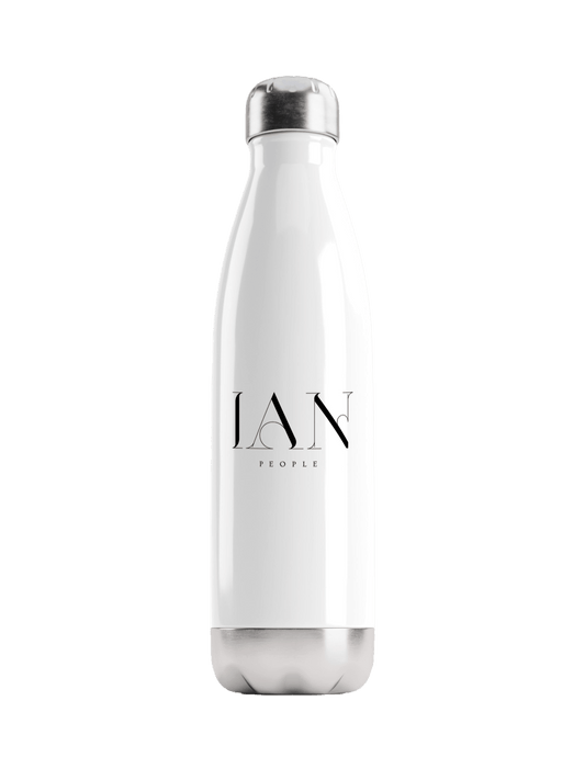 Personalized "IAN" Stainless Steel Water Bottle –Modern & Stylish
