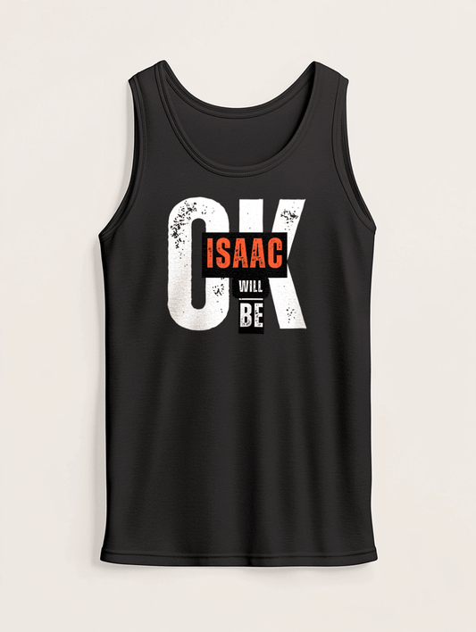 ISAAC's Personalized Tank Top - Distressed Design