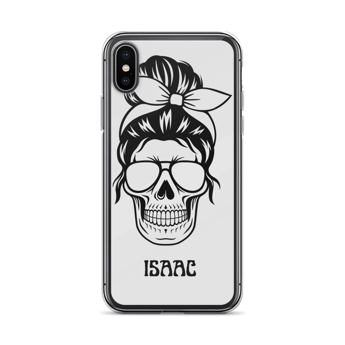 ISAAC's Personalized Skull Design Phone Case