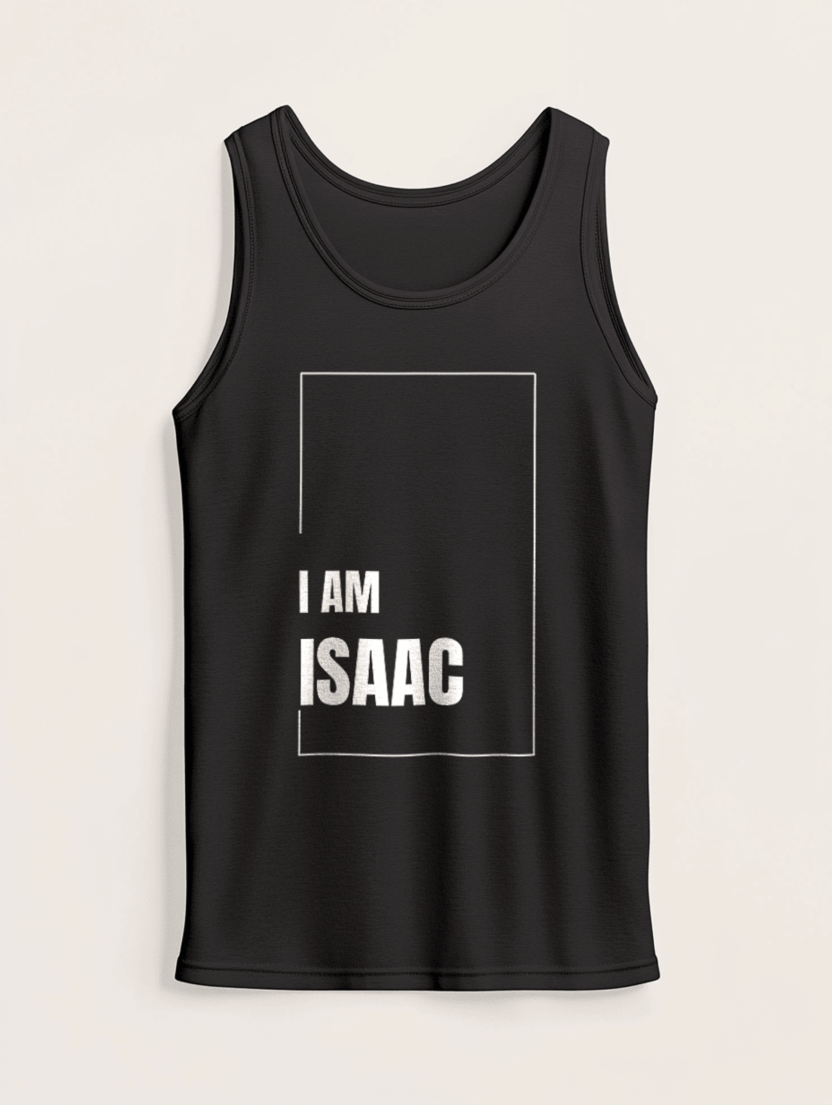 ISAAC's Minimalist Custom Tank Top