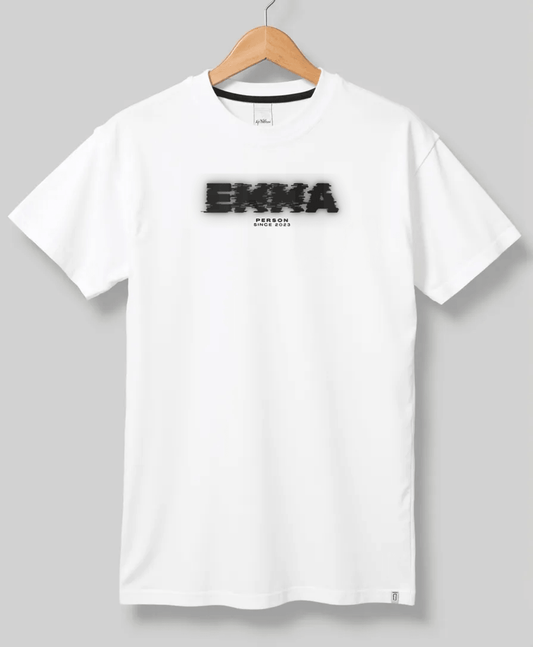 Unique EMMA Glitch-Style T-Shirt - Personalized Comfort & Style