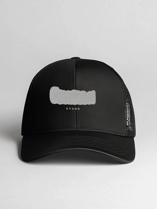 EMMA's Personalized Black Hat - Chic Design