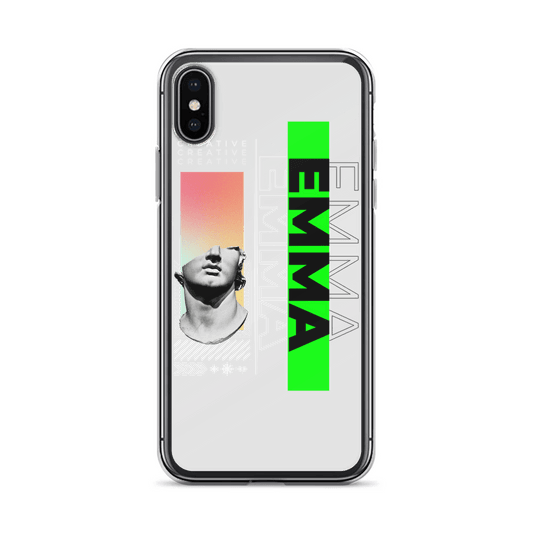 Artistic EMMA Custom Phone Case - Dynamic Modern Design